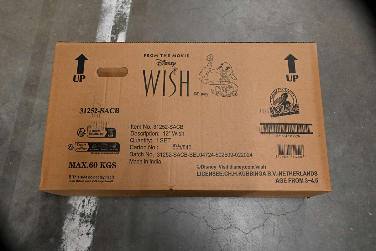 Disney Wish Kinderfiets - Meisjes - 12 inch - Paars