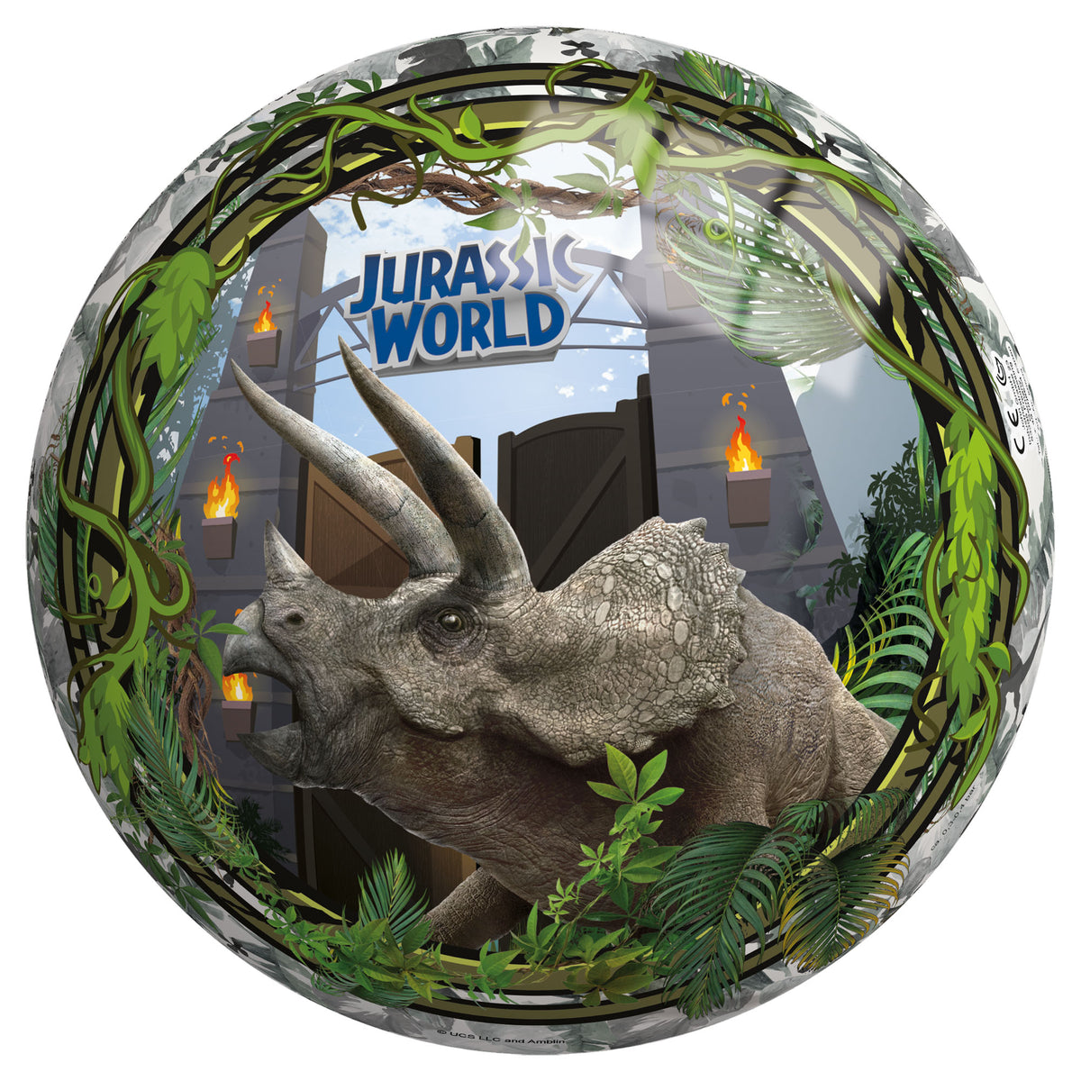 Jurassic World Lichtgewicht Bal - 22 cm