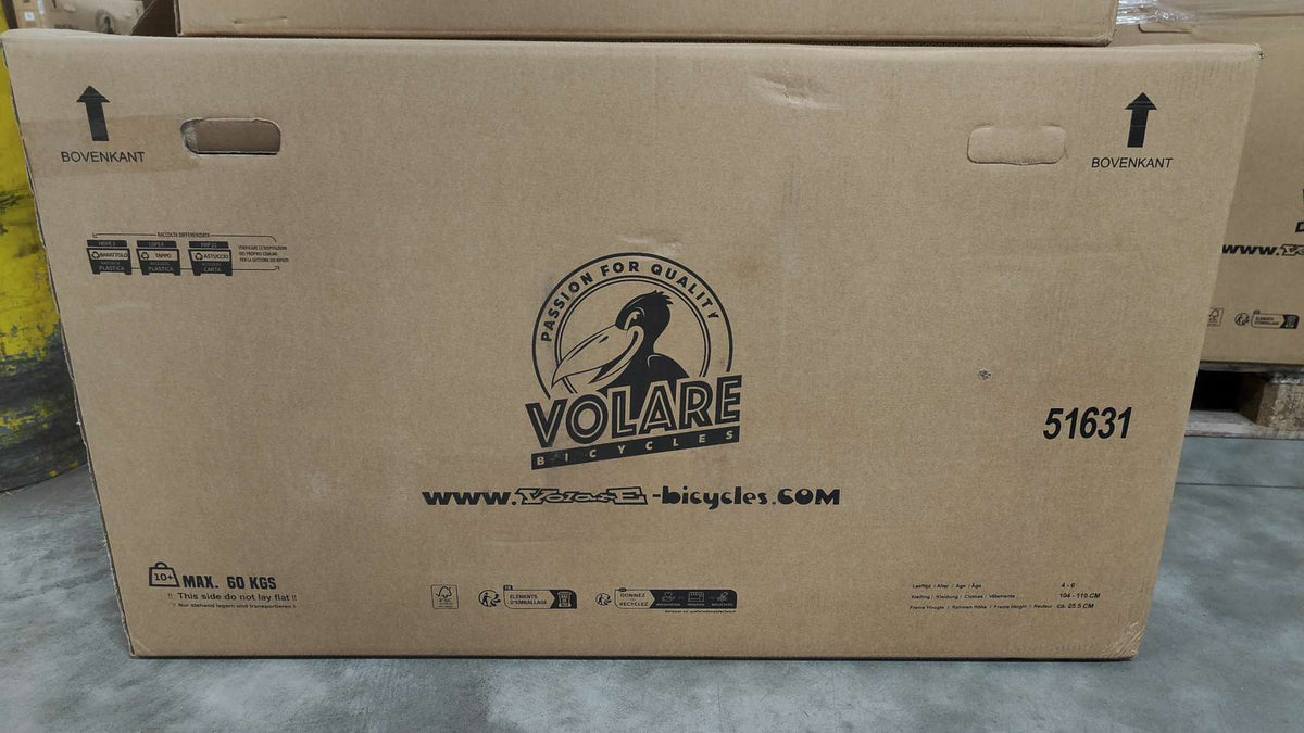 Volare Excellent Kinderfiets - Meisjes - 16 inch - Groen - 95% afgemonteerd