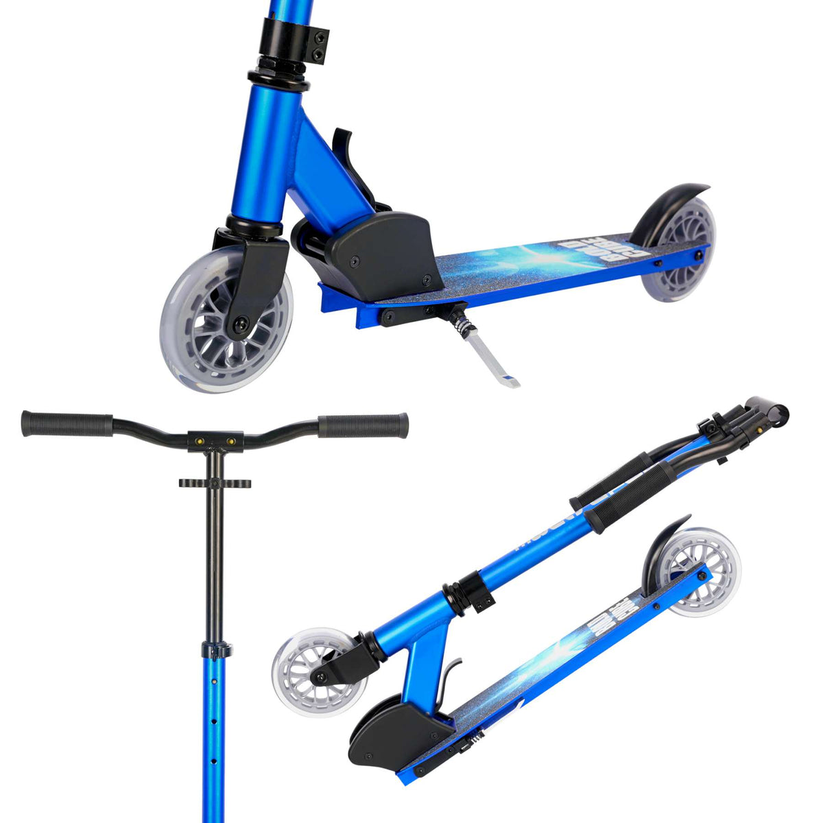 BOLDCUBE Deluxe 2-wielstep - Saffier Blauw