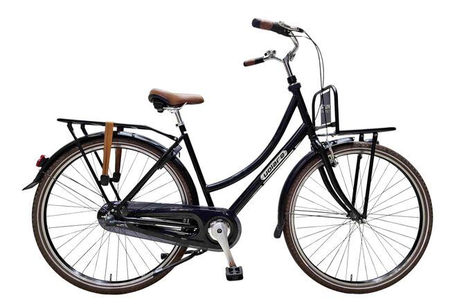 Volare Oma Classic Kinderfiets - Meisjes - 28 inch - S - Zwart - Shimano Nexus 3