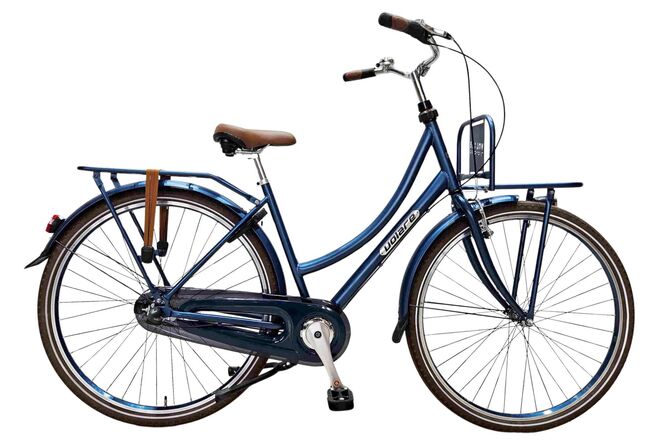 Volare Oma Classic Kinderfiets - Meisjes - 28 inch - S - Blauw - Shimano Nexus 3