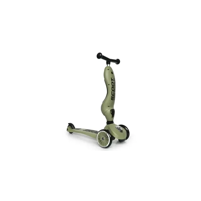 Scoot & Ride Highwaykick 1 Olive als kinderstep