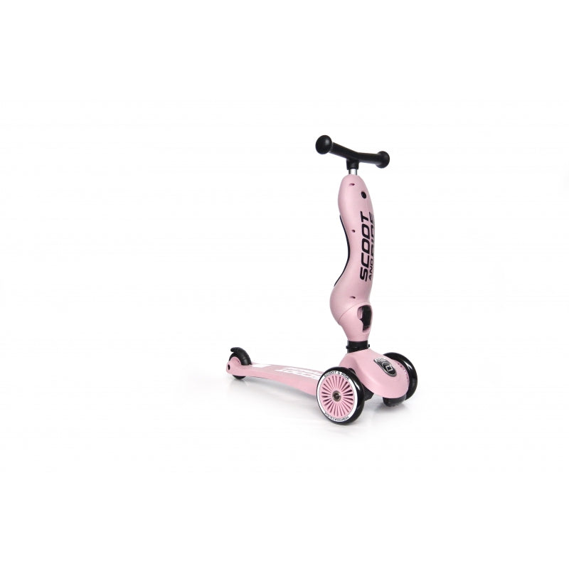 Scoot & Ride Highwaykick 1 Rose als kinderstep