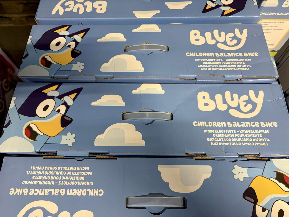 Bluey loopfiets metaal