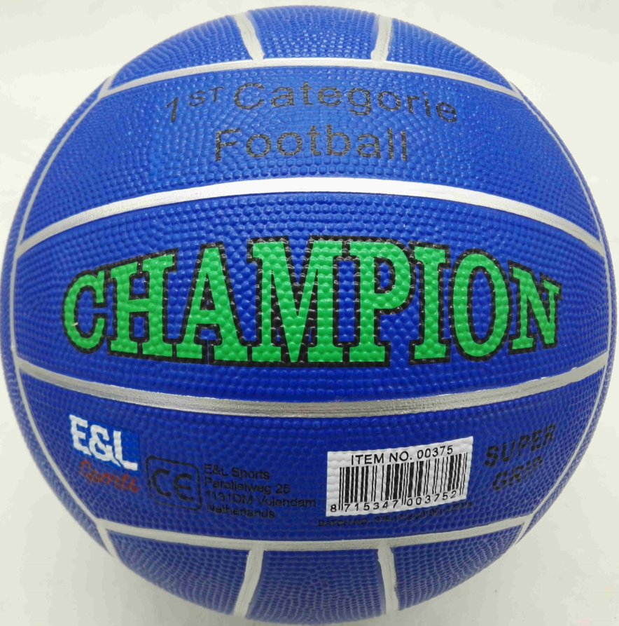 Straatvoetbal Champion - Rubber - maat 5 - 380-420 gram - Verschillende Kleuren - Assorti