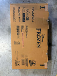 Disney Frozen 2 Kinderfiets - Meisjes - 14 inch - Blauw/Paars - Twee handremmen