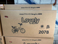 Volare Lovely Kinderfiets - Meisjes - 18 inch - Rood