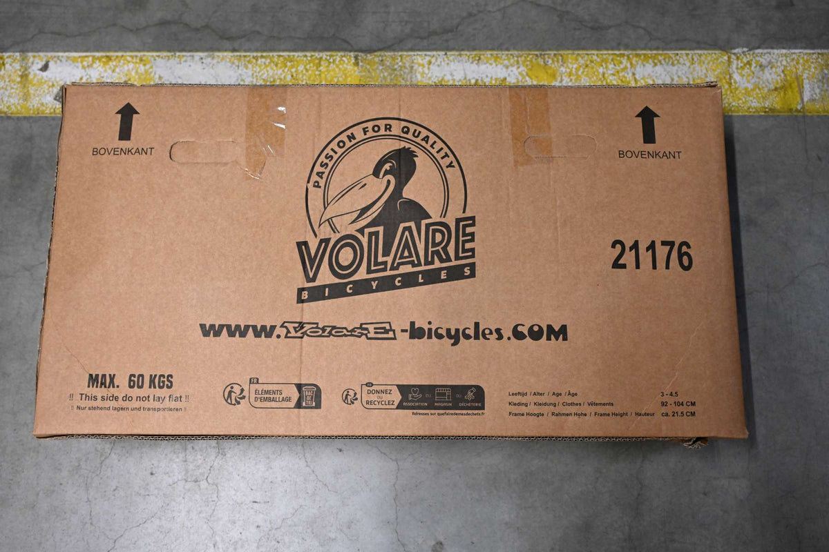 Volare Thombike Kinderfiets - Jongens - 12 inch - Zwart Geel