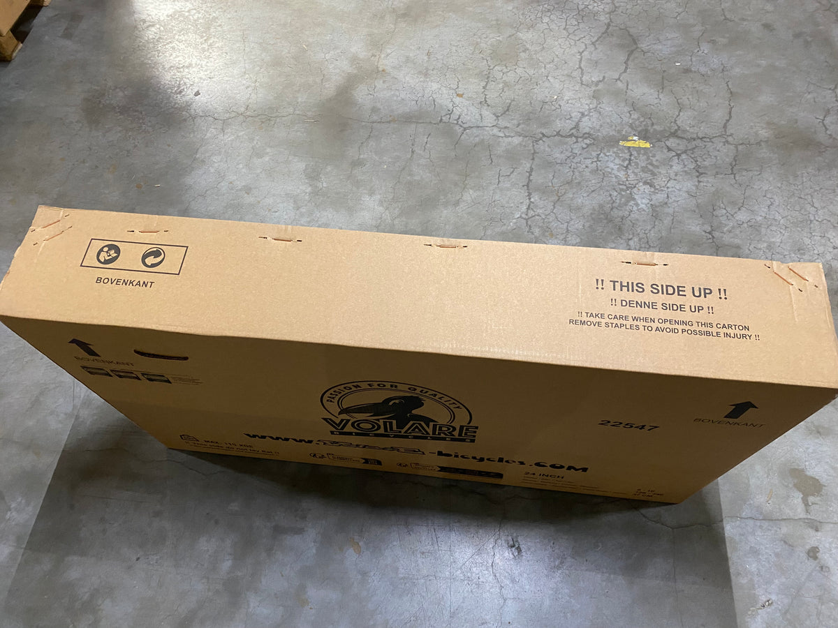 Volare Cross Kinderfiets - Jongens - 24 inch - donker Grijs- 3 versnellingen
