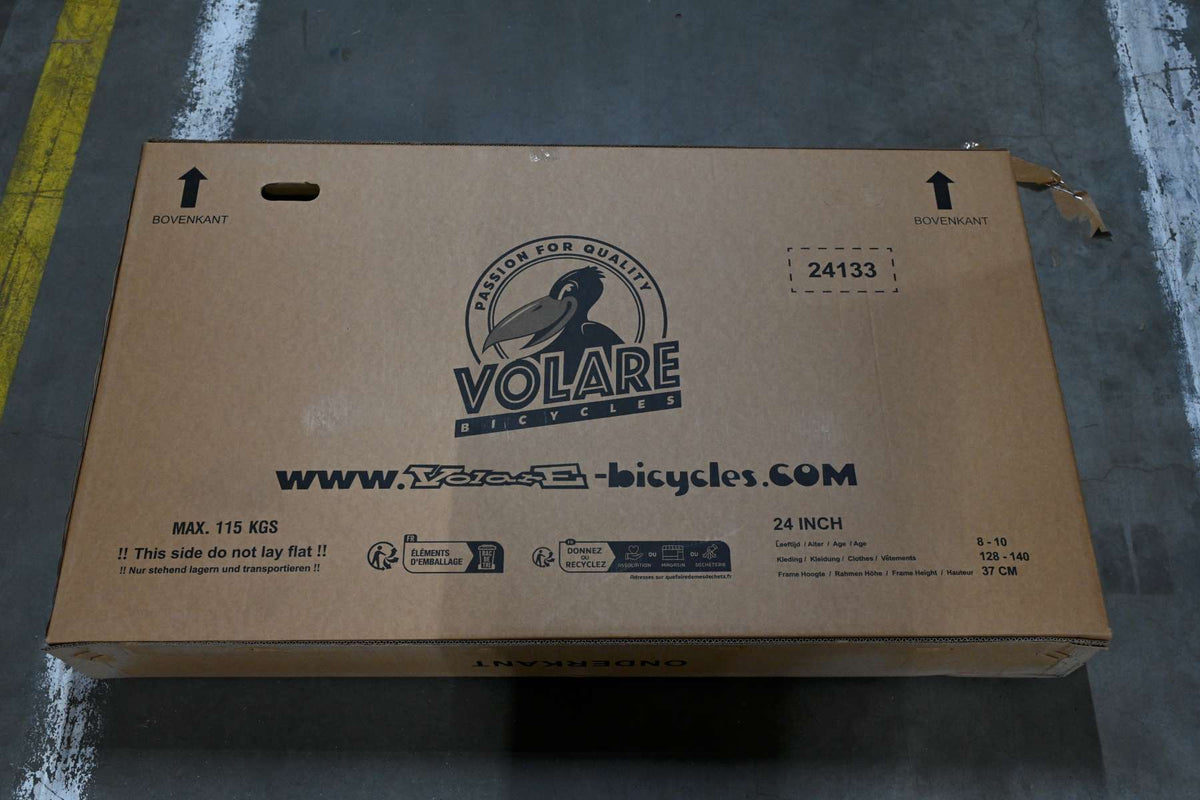 Volare Excellent Kinderfiets - Meisjes - 24 inch - Groen - Twee handremmen
