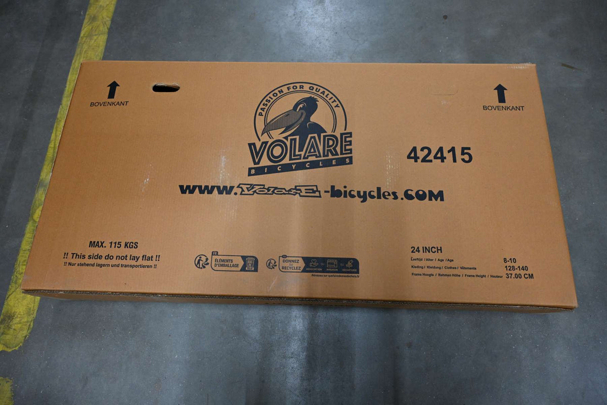 Volare Rocky Kinderfiets - Jongens - 24 inch - Blauw - Shimano Nexus 3