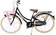 Volare Excellent Kinderfiets - Meisjes - 26 inch - Zwart - Shimano Nexus 3 versnellingen