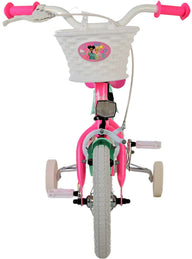 Barbie Kinderfiets - Meisjes - 12 inch - Roze - Met Gratis Barbie Pop