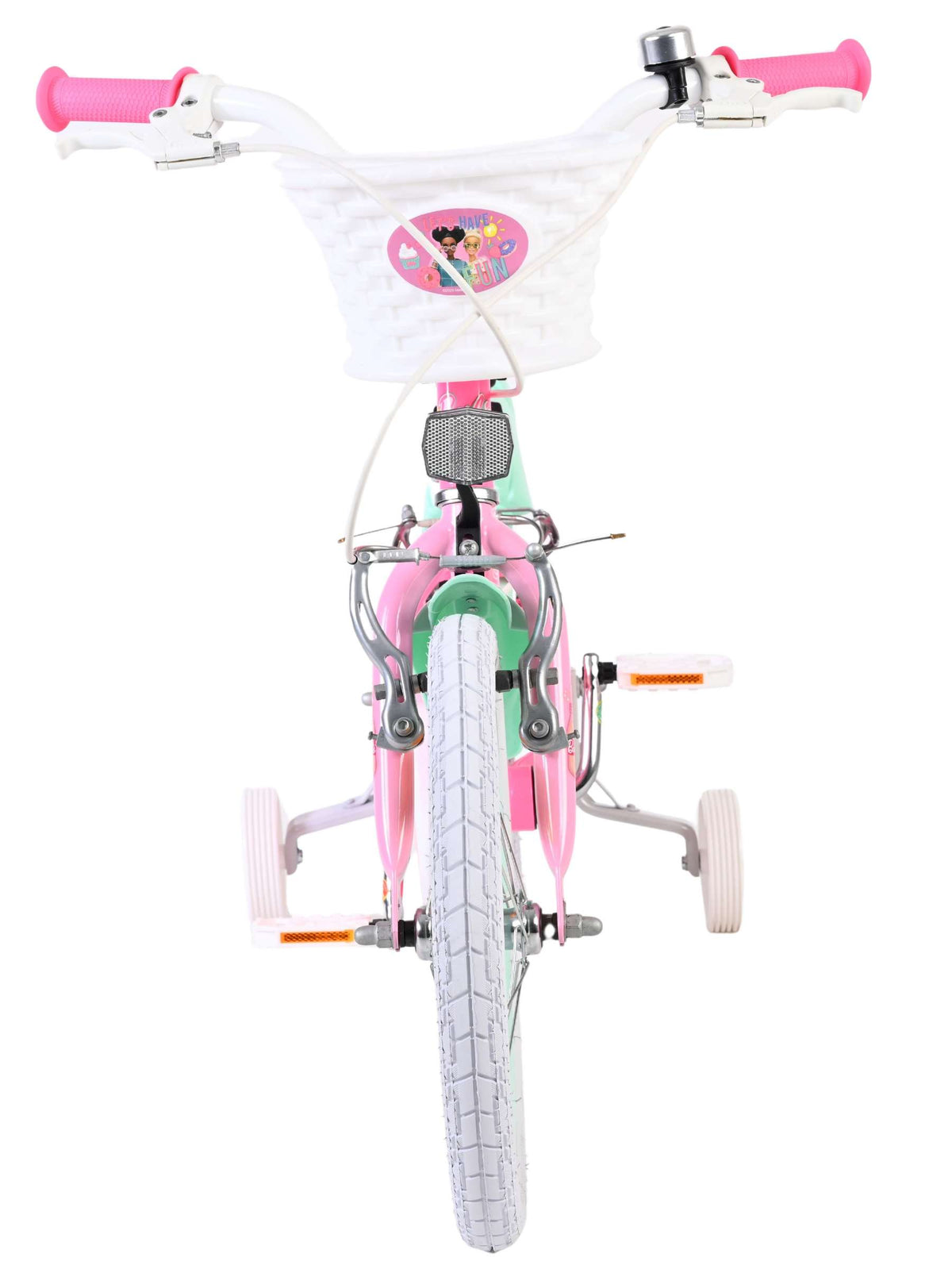 Barbie Kinderfiets - Meisjes - 16 inch - Roze - Twee handremmen