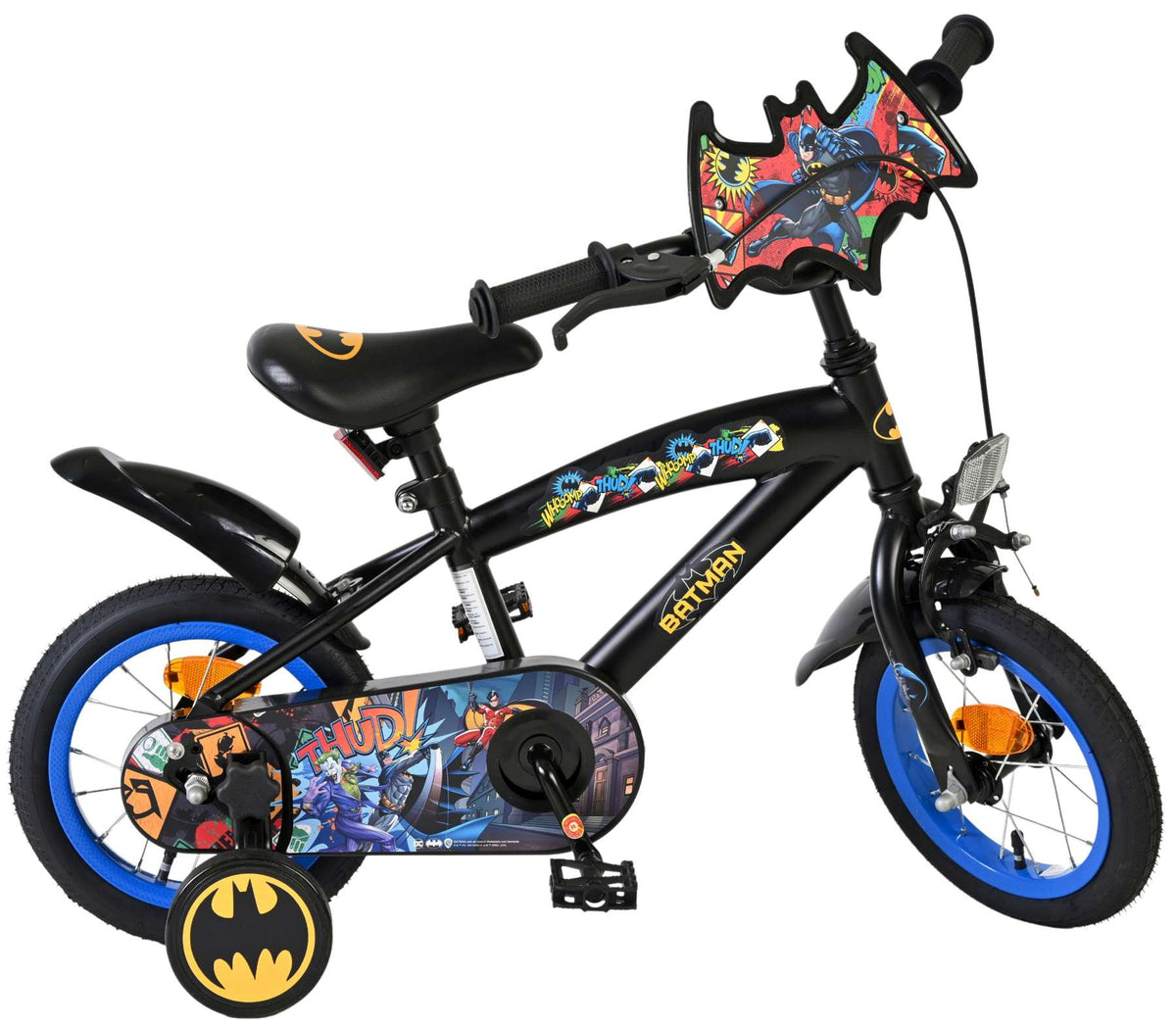 Batman Kinderfiets - Jongens - 12 inch - Zwart