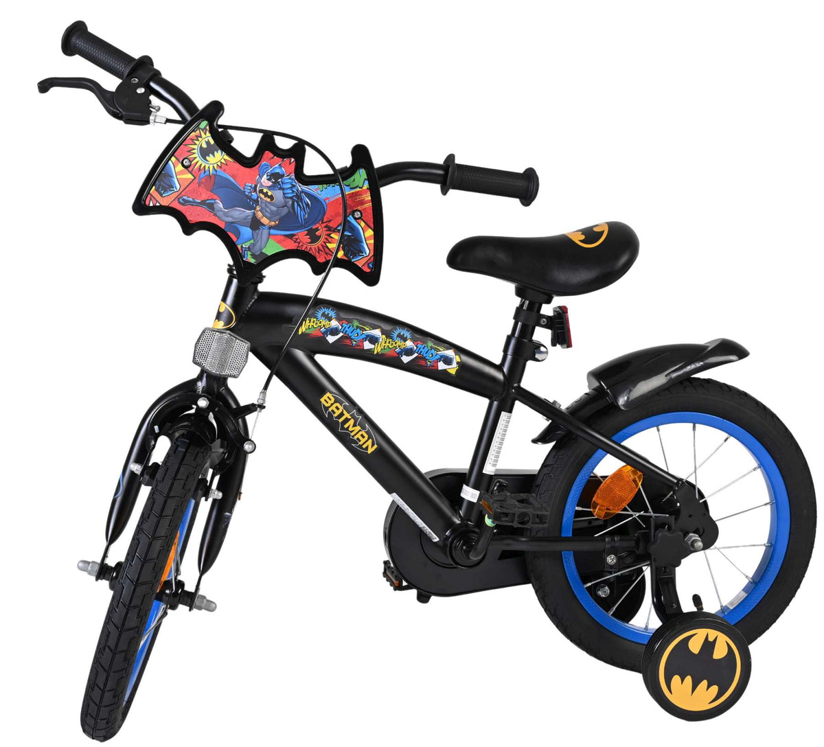 Batman Kinderfiets - Jongens - 14 inch - Zwart