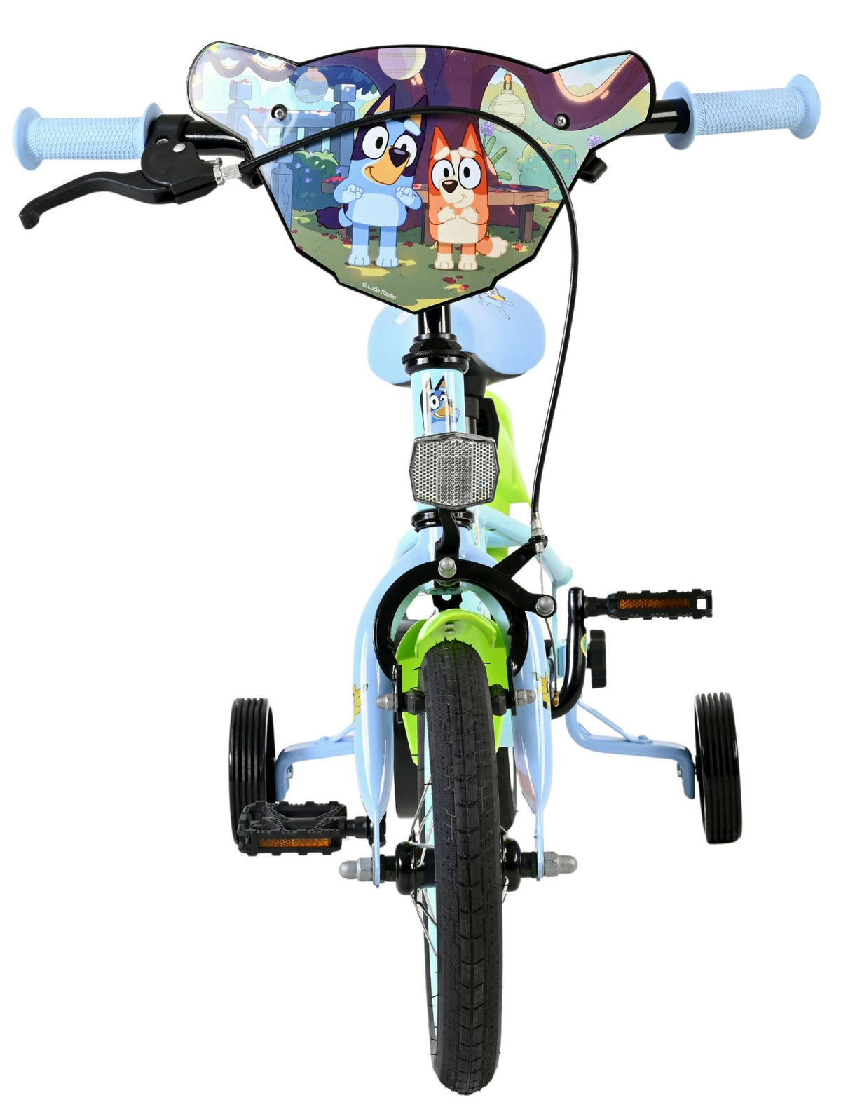 Bluey Kinderfiets - Uni- 12 inch - Blauw