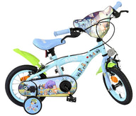 Bluey Kinderfiets - Uni - 12 inch - Lichtblauw - Twee handremmen