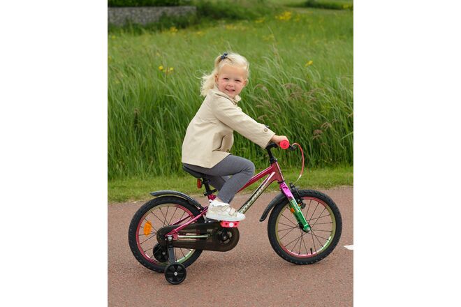 Volare Chrome Kinderfiets - Meisjes - 20 inch - Roze Groen - 6 versnellingen
