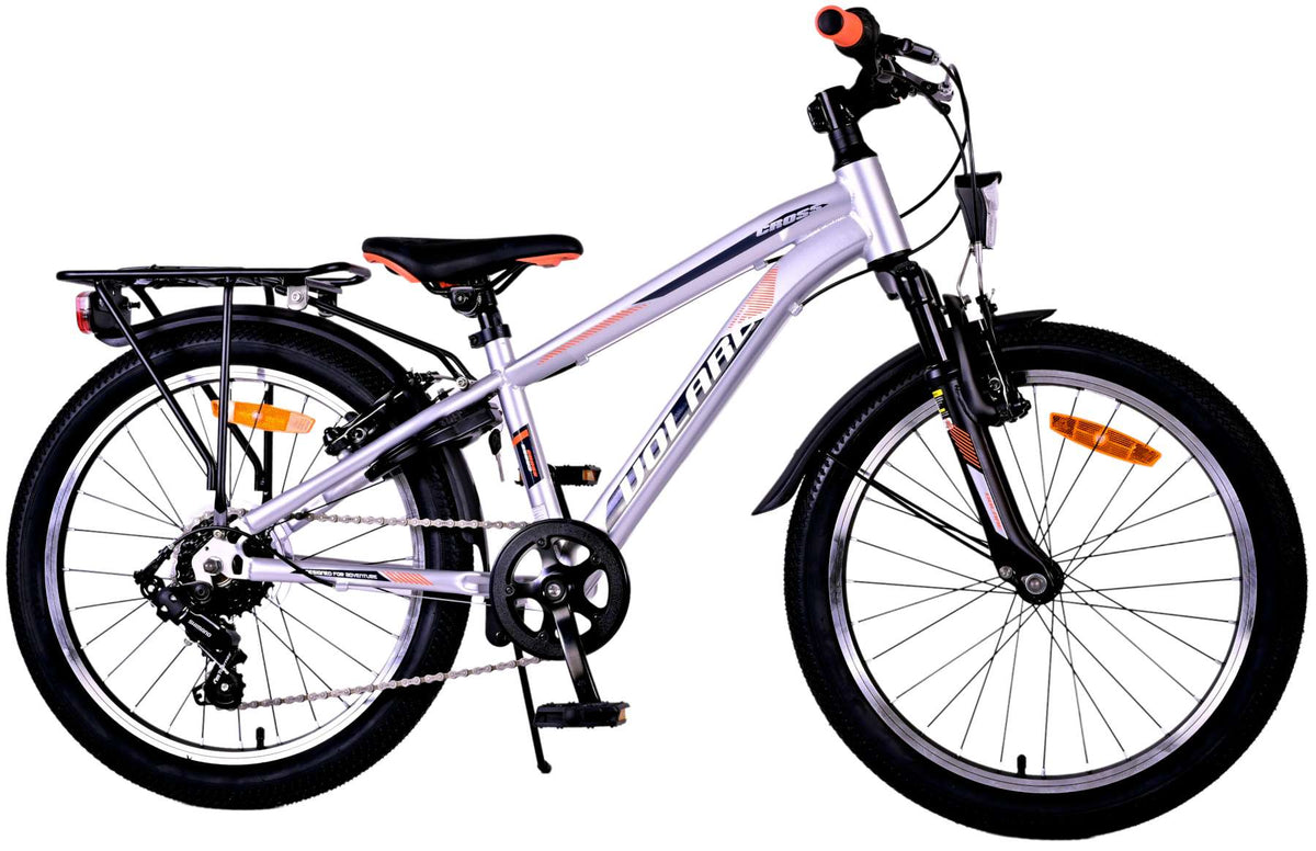 Volare Cross Kinderfiets - Jongens - 20 inch - Grijs