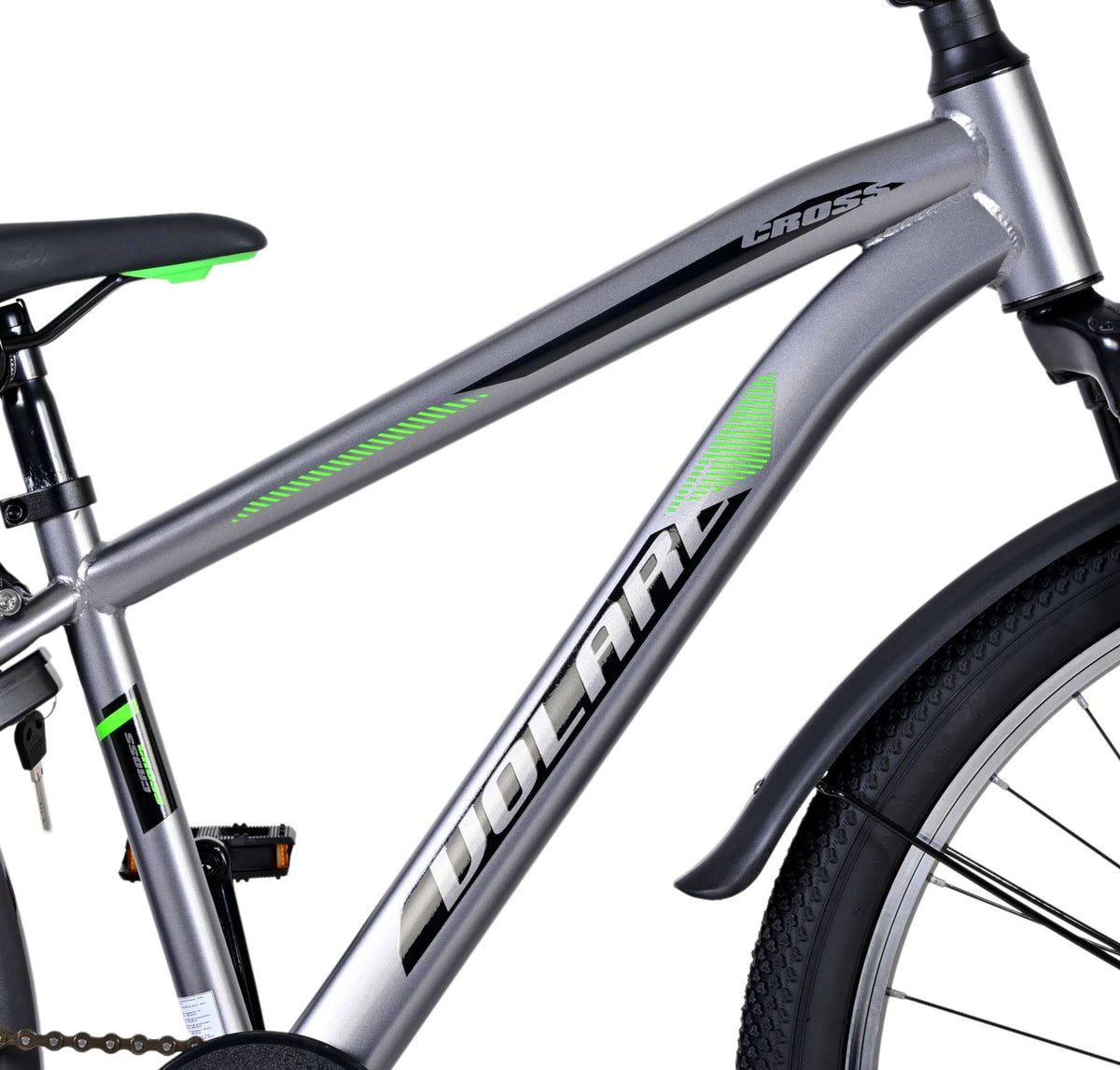 Volare Cross Kinderfiets - Jongens - 24 inch - Grijs