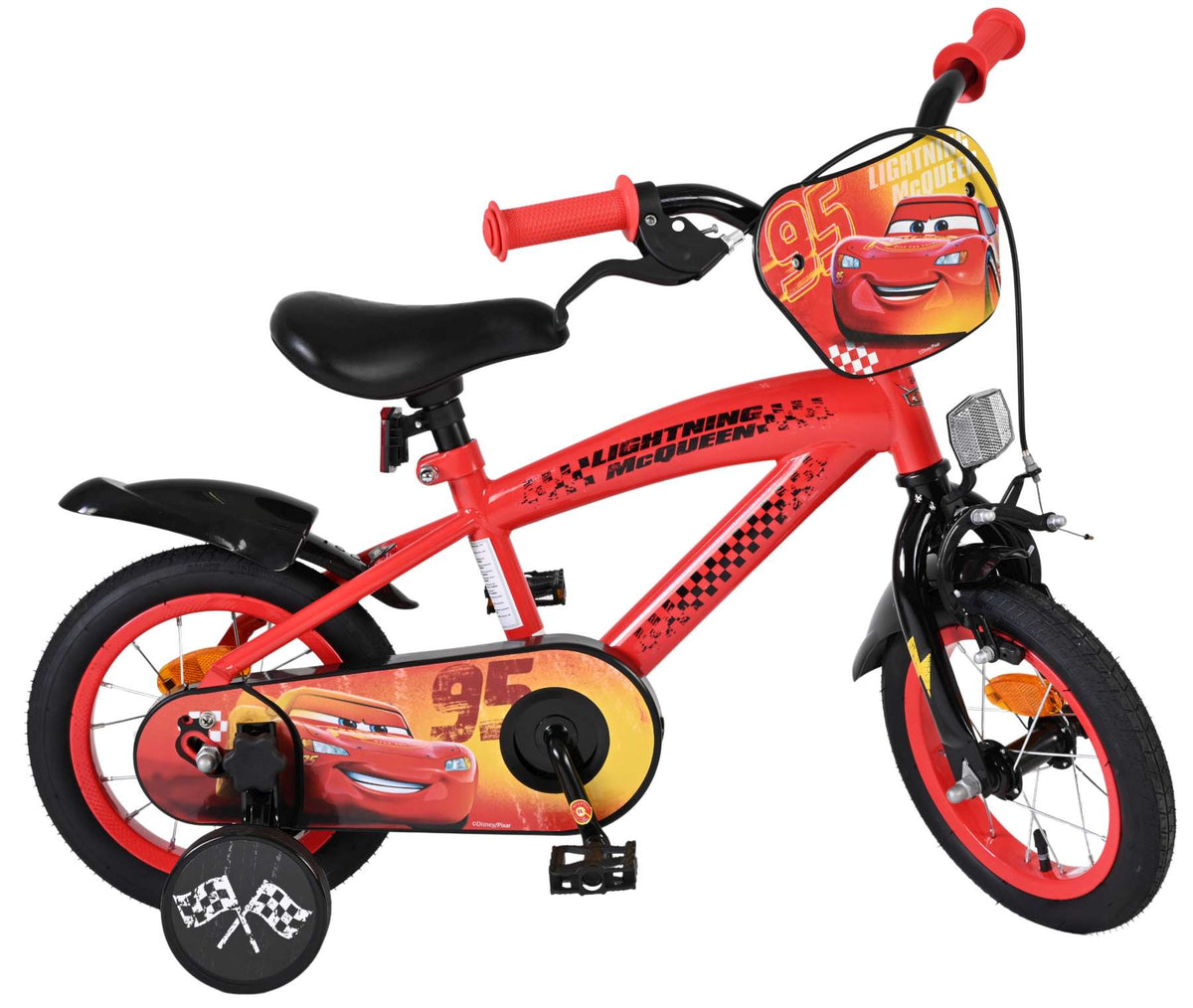 Disney Cars Kinderfiets - Jongens - 12 inch - Rood