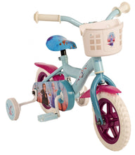 Disney Frozen 2 Kinderfiets - Meisjes - 10 inch - Blauw/Paars - Doortrapper