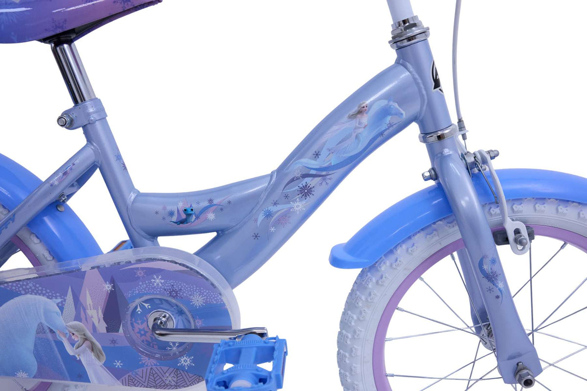 Disney Frozen 2 Kinderfiets - Meisjes - 16 inch - Blauw Paars