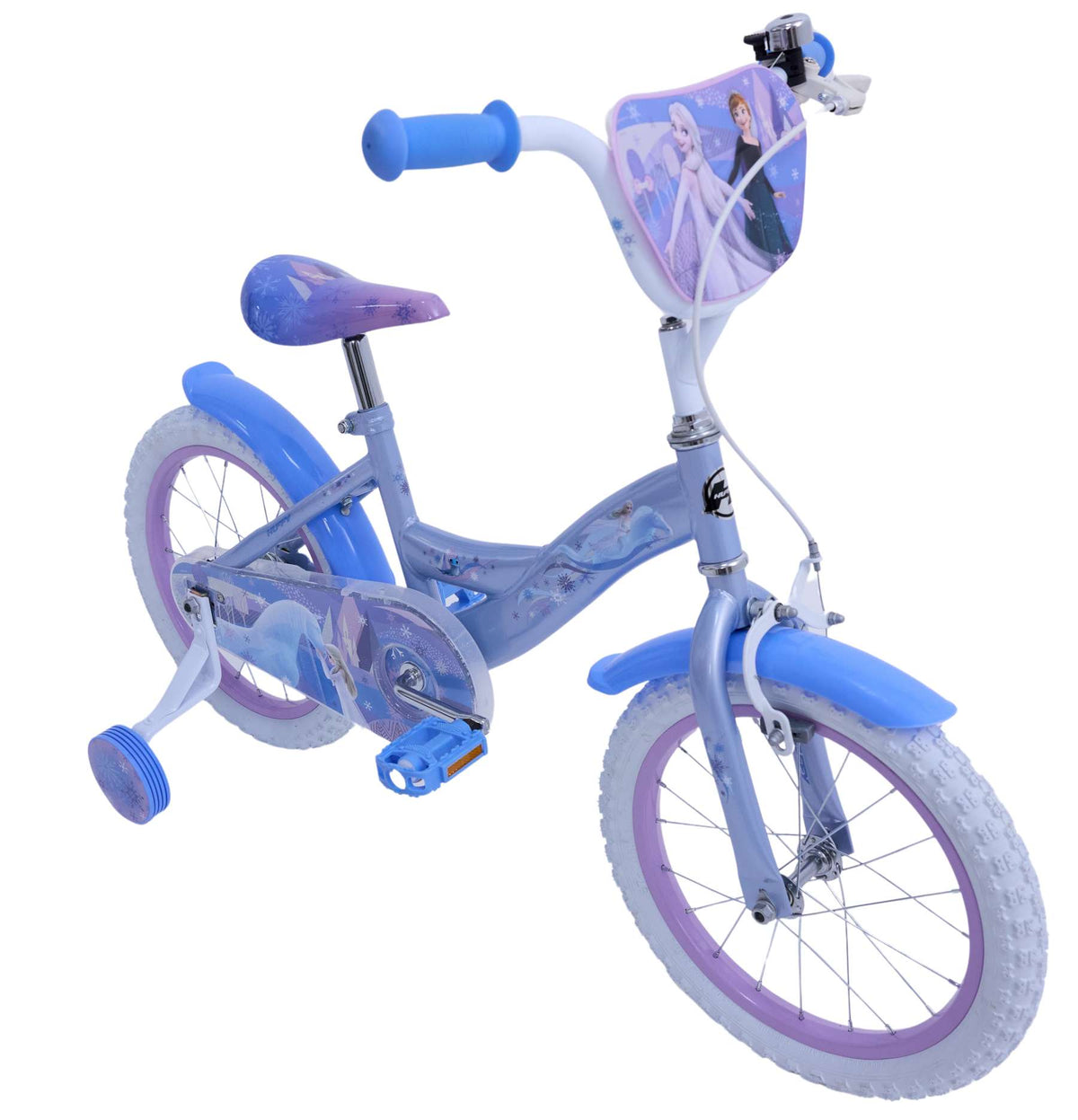 Disney Frozen 2 Kinderfiets - Meisjes - 16 inch - Blauw Paars