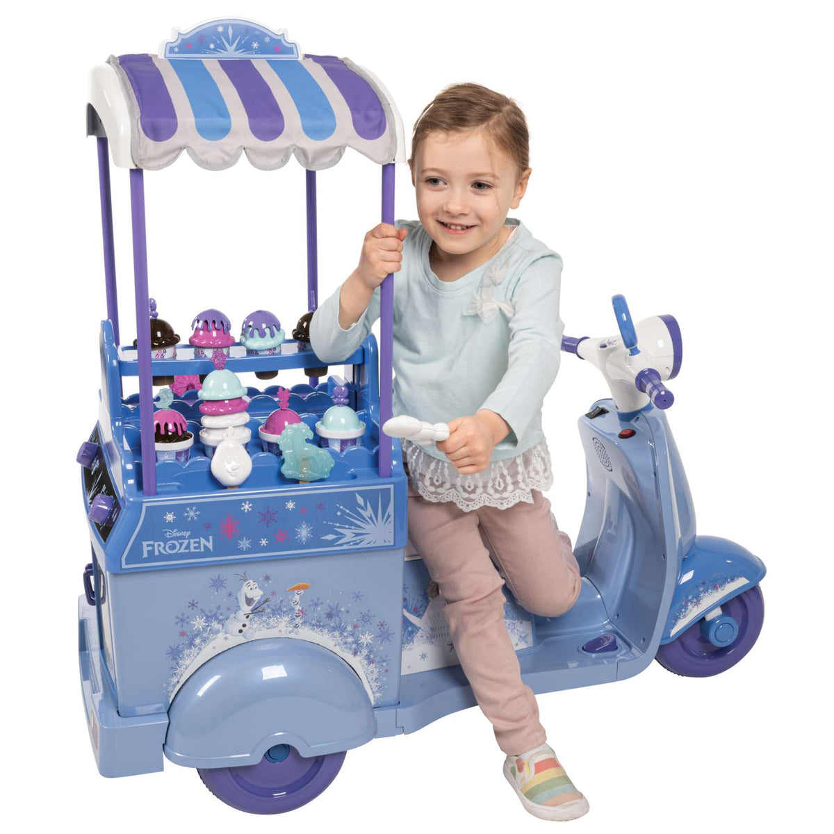 Disney Frozen Ijskar - Elektrische Ride-On