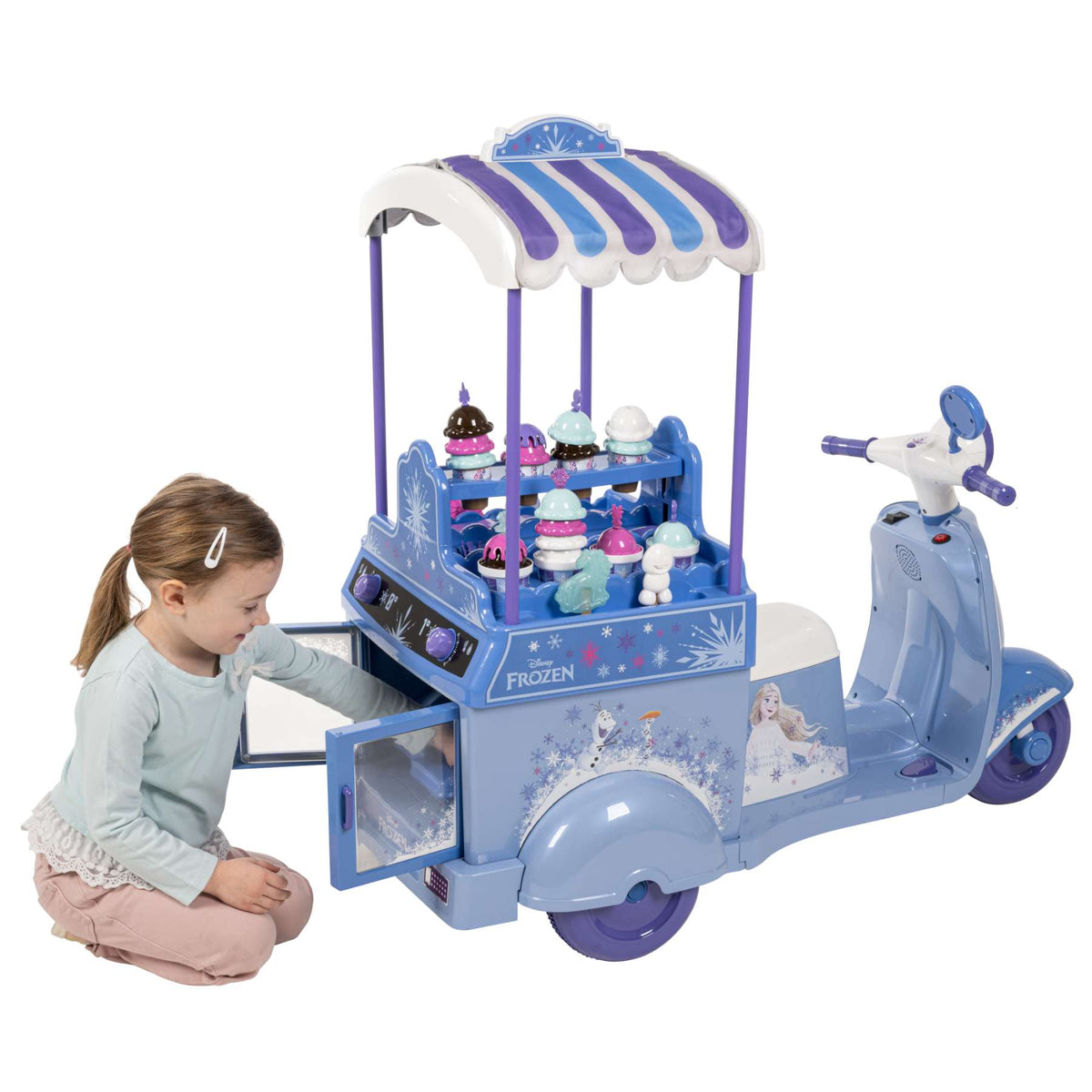 Disney Frozen Ijskar - Elektrische Ride-On