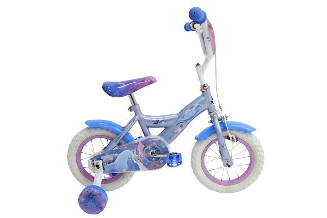 Disney Frozen 2 Kinderfiets - Meisjes - 12 inch - Blauw Paars
