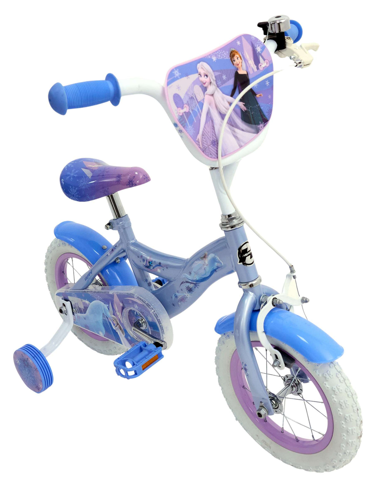 Disney Frozen 2 Kinderfiets - Meisjes - 12 inch - Blauw Paars