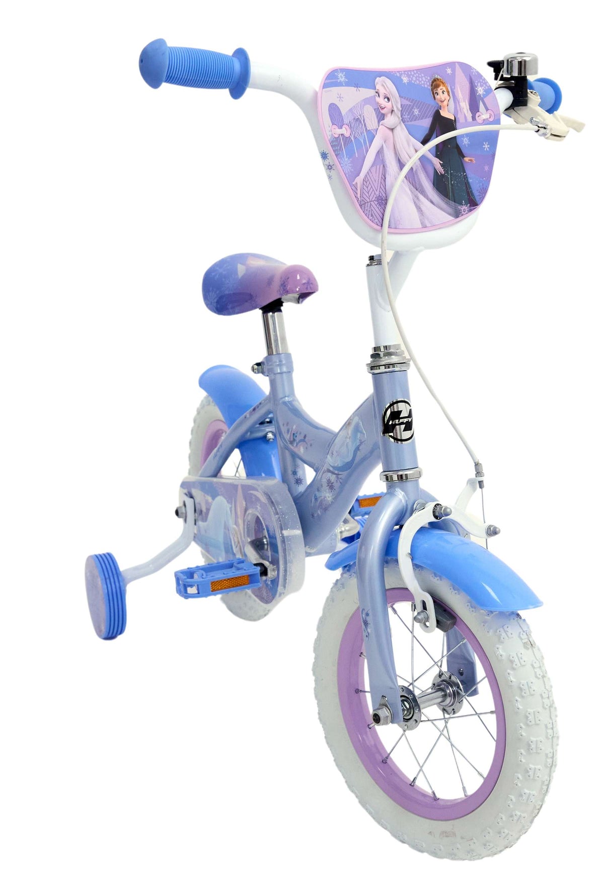 Disney Frozen 2 Kinderfiets - Meisjes - 12 inch - Blauw Paars