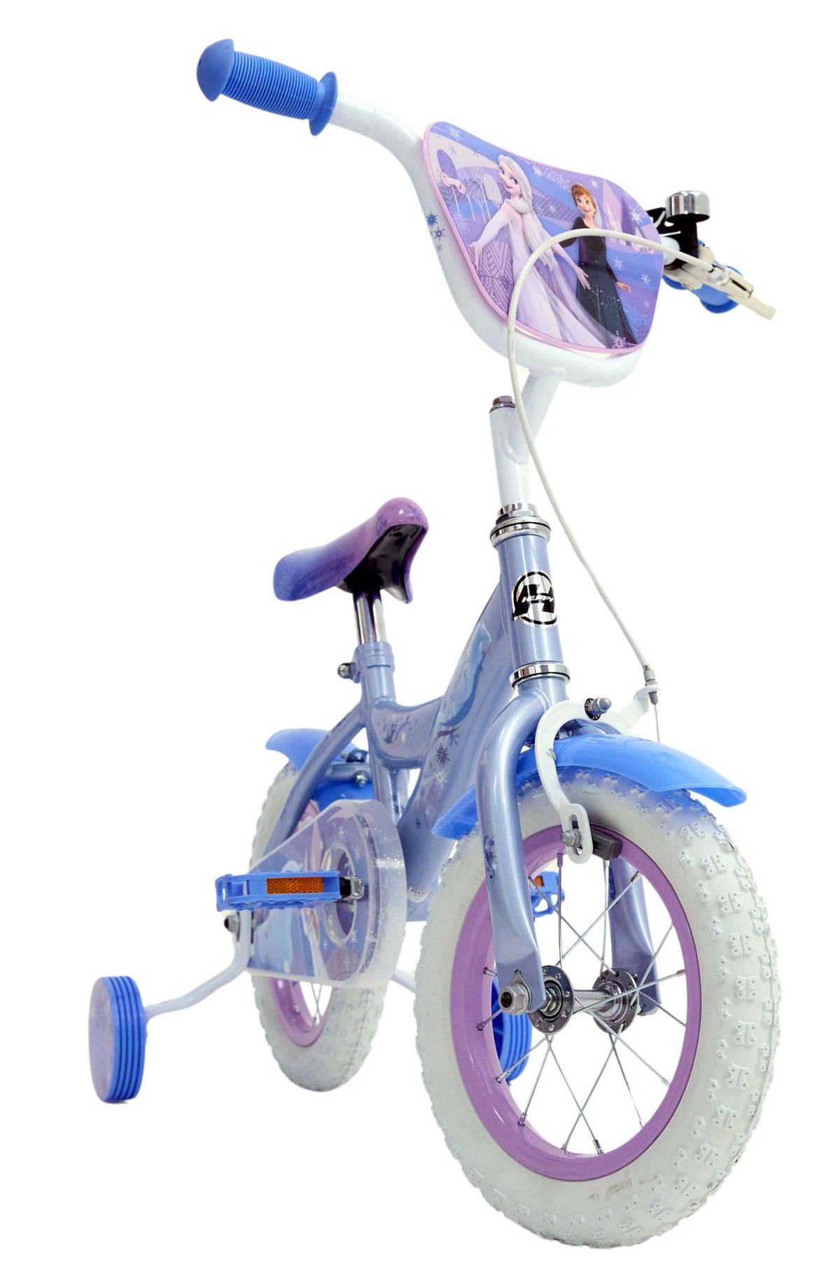 Disney Frozen 2 Kinderfiets - Meisjes - 12 inch - Blauw Paars