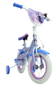 Disney Frozen 2 Kinderfiets - Meisjes - 12 inch - Blauw Paars
