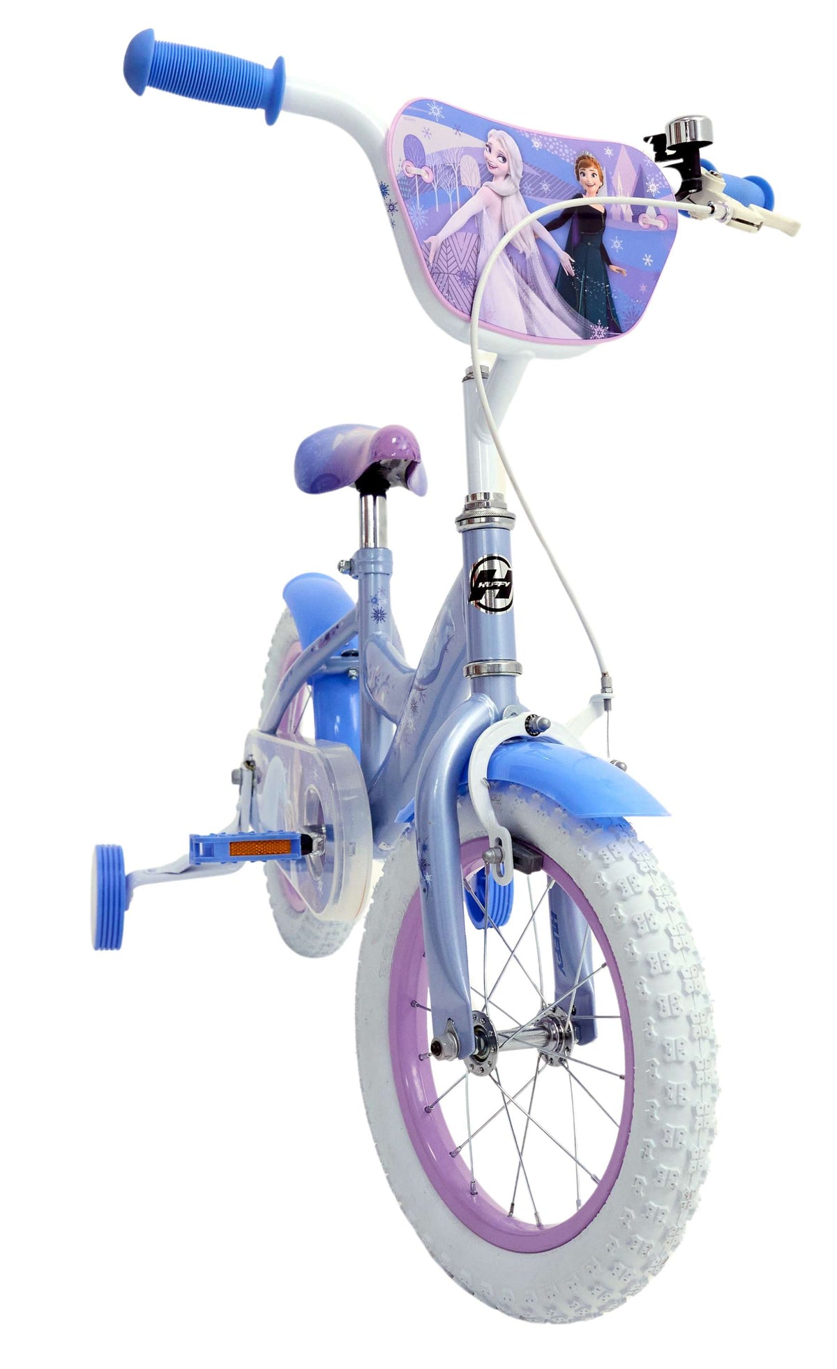 Disney Frozen 2 Kinderfiets - Meisjes - 14 inch - Blauw Paars
