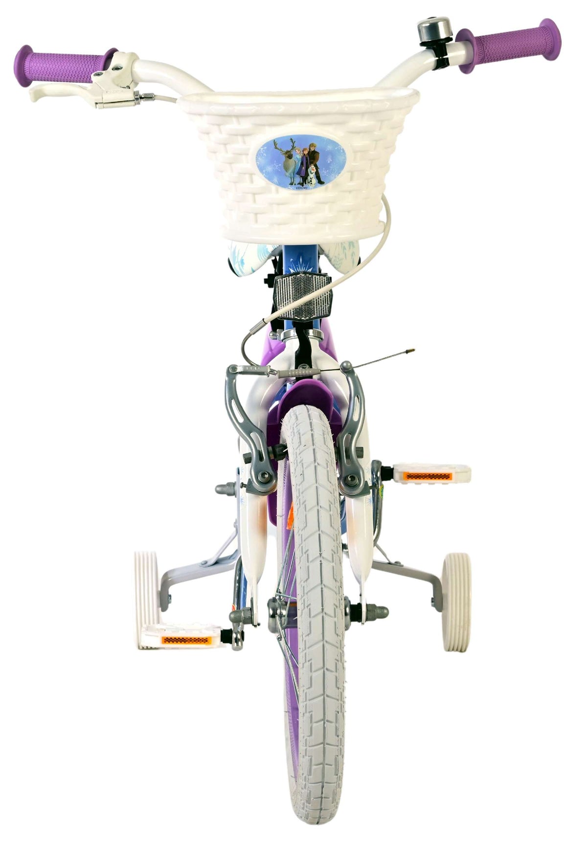 Disney Frozen 2 Kinderfiets - Meisjes - 16 inch - Blauw/Paars