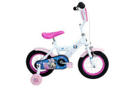 Disney Minnie Mouse Kinderfiets - Meisjes - 12 inch - Wit Roze