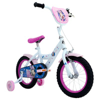 Disney Minnie Kinderfiets - Meisjes - 14 inch - Wit Roze