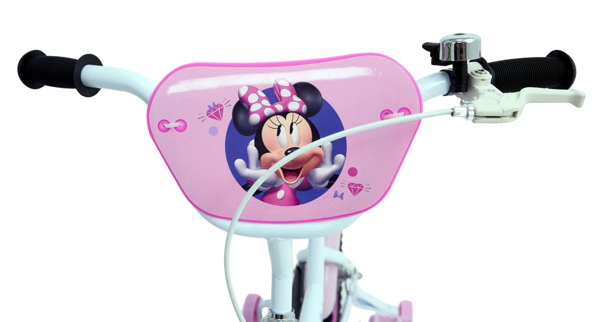 Disney Minnie Mouse Kinderfiets - Meisjes - 16 inch - Wit Roze