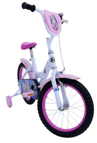 Disney Minnie Mouse Kinderfiets - Meisjes - 16 inch - Wit Roze