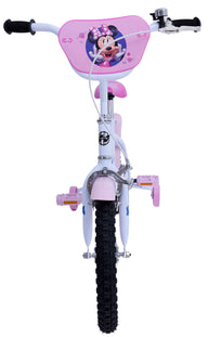 Disney Minnie Mouse Kinderfiets - Meisjes - 16 inch - Wit Roze