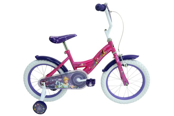 Disney Princess  Kinderfiets - Meisjes - 16 inch - Roze Paars