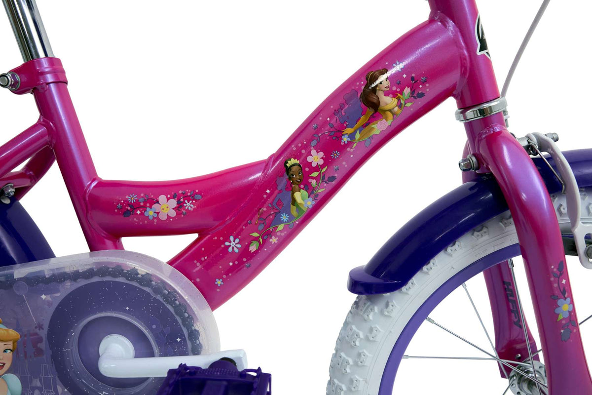 Disney Princess  Kinderfiets - Meisjes - 16 inch - Roze Paars