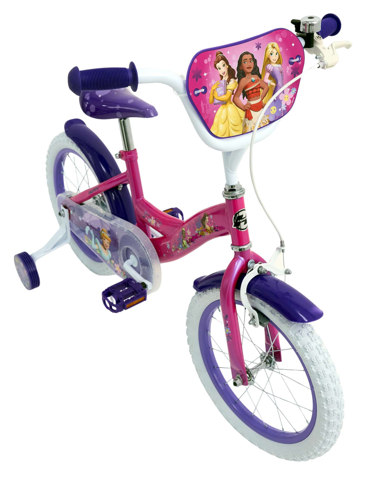 Disney Princess  Kinderfiets - Meisjes - 16 inch - Roze Paars
