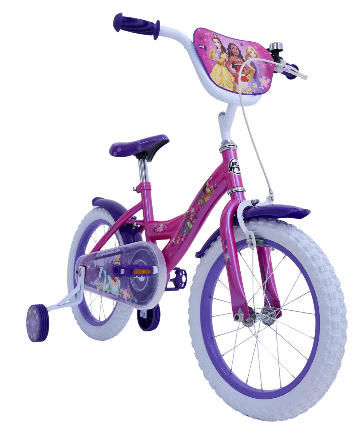 Disney Princess  Kinderfiets - Meisjes - 16 inch - Roze Paars