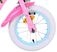 Magic Royals Kinderfiets - Meisjes - 12 inch - Roze - Twee Handremmen