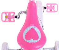 Magic Royals Kinderfiets - Meisjes - 12 inch - Roze - Twee Handremmen